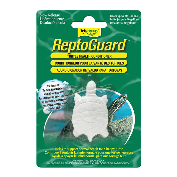 Tetrafauna Reptoguard Condicionador de saúde para tartarugas aquáticas, anfíbios e répteis