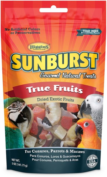 Higgins Sunburst Treats True Fruits 5oz