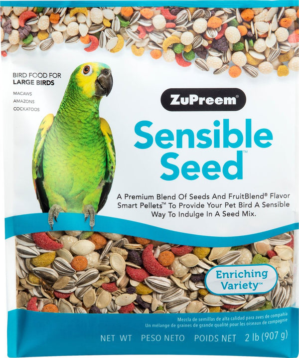 ZuPreem Sensible Seed Alimento para pájaros grandes 