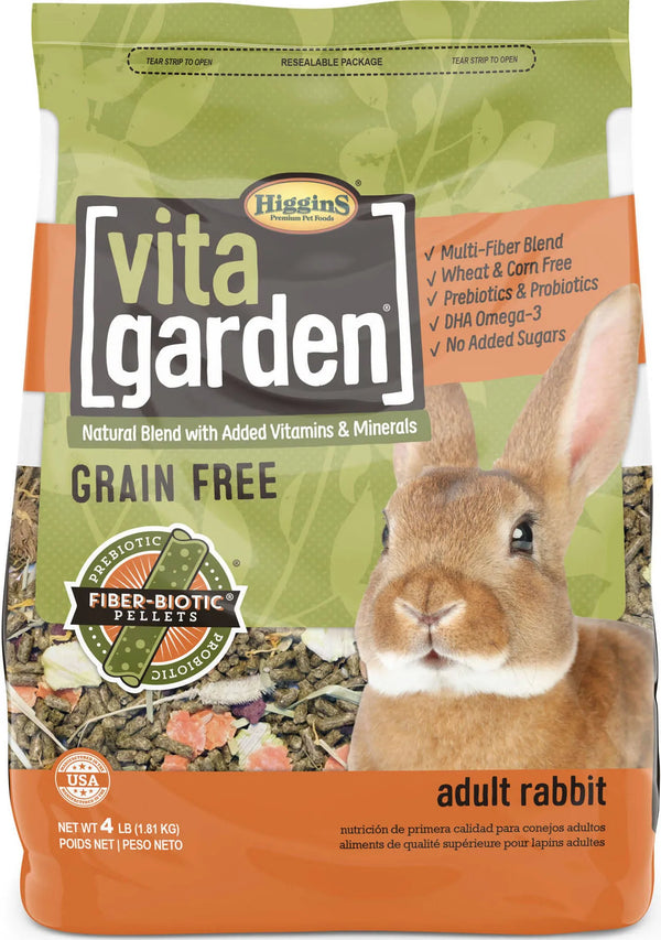 Higgins Vita Garden Adult Rabbit Food, 4 LB