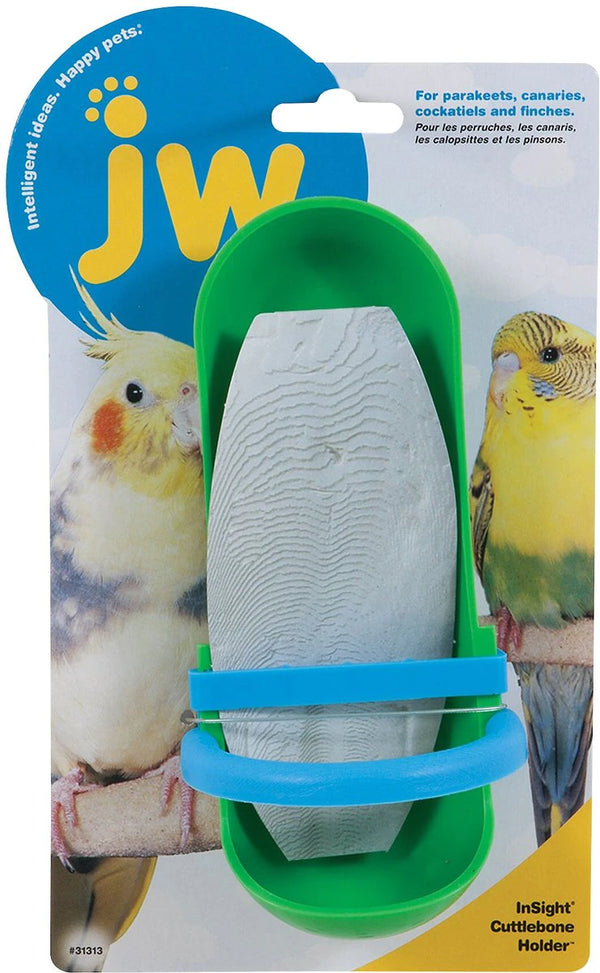 JW Pet InSight Cuttlebone Holder Brinquedo para pássaros, regular 